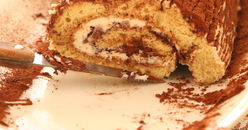 La traditionnelle bûche de Noël