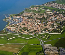 Saint Martin de Ré vu du ciel