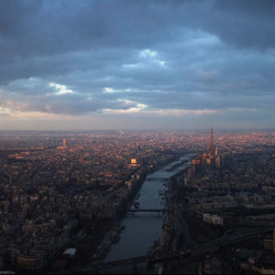Paris, vue du Ciel