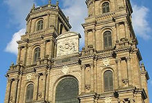 La cathédrâle St Pierrre de Rennes