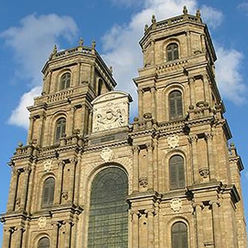 La cathédrâle St Pierrre de Rennes