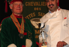 Jean Dijols, maître charcutier, le comptoir des charcutiers