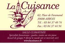 Carte de visite de mon établissement