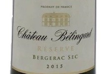 Château Belingard Réserve sec 2015 Bergerac